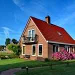 Voor en zijaanzicht huis – Boerkerij Wijde Blik Hollum Ameland